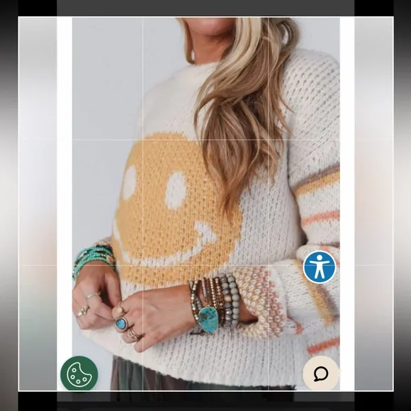 Three Bird Nest Easel Best Life Sweater - Picture 7 of 7